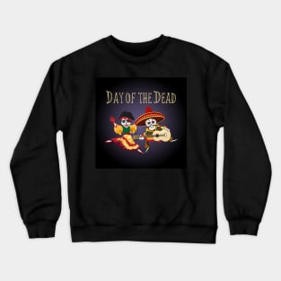 Day of the Dead Mexican Holiday Poster Crewneck Sweatshirt